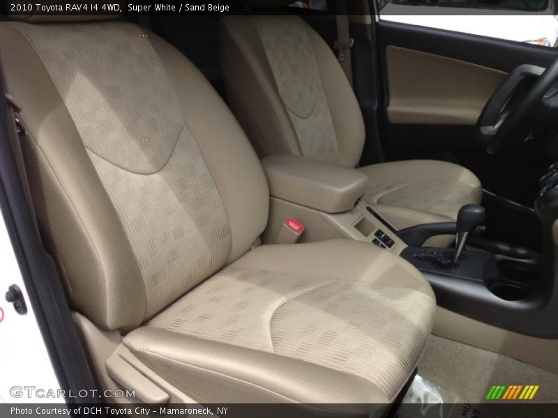 Super White / Sand Beige 2010 Toyota RAV4 I4 4WD