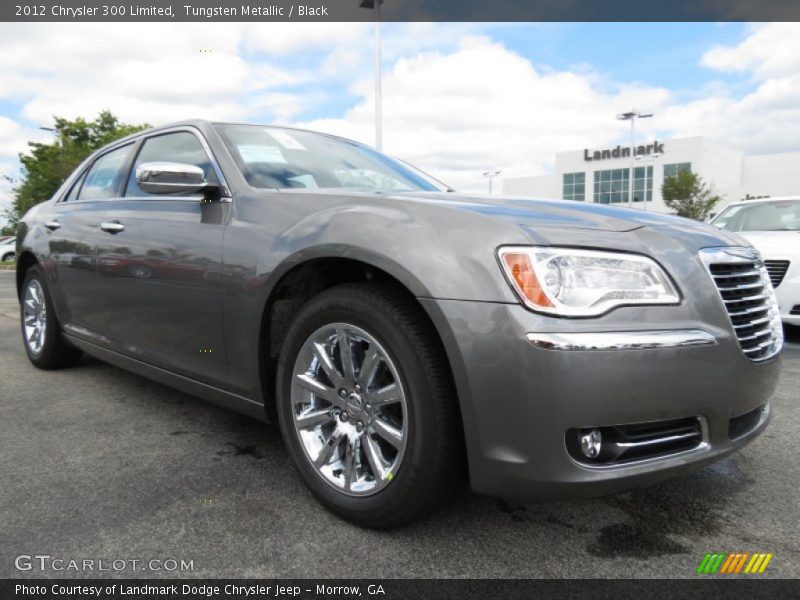 Tungsten Metallic / Black 2012 Chrysler 300 Limited