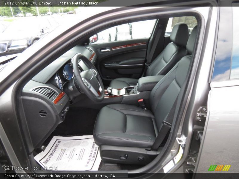 Tungsten Metallic / Black 2012 Chrysler 300 Limited