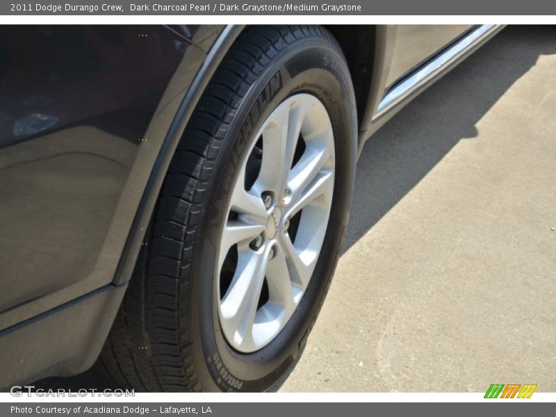 Dark Charcoal Pearl / Dark Graystone/Medium Graystone 2011 Dodge Durango Crew