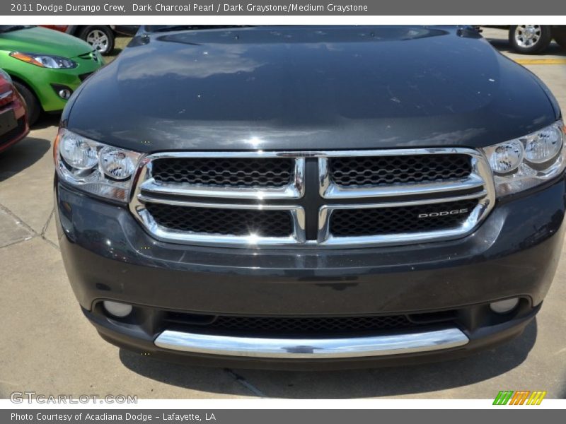 Dark Charcoal Pearl / Dark Graystone/Medium Graystone 2011 Dodge Durango Crew