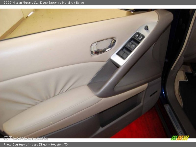 Deep Sapphire Metallic / Beige 2009 Nissan Murano SL