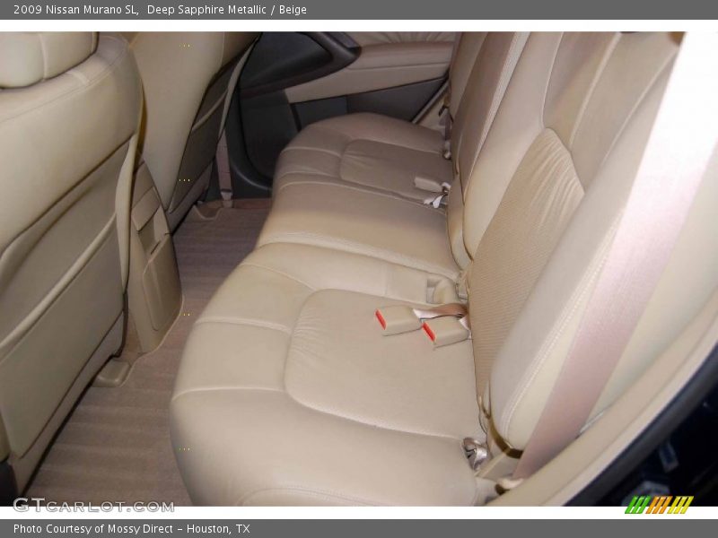 Deep Sapphire Metallic / Beige 2009 Nissan Murano SL