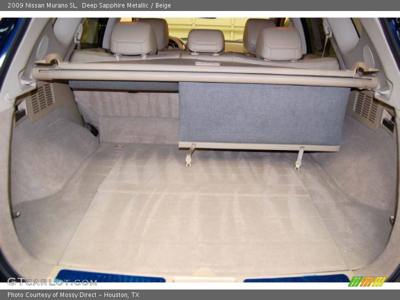 Deep Sapphire Metallic / Beige 2009 Nissan Murano SL