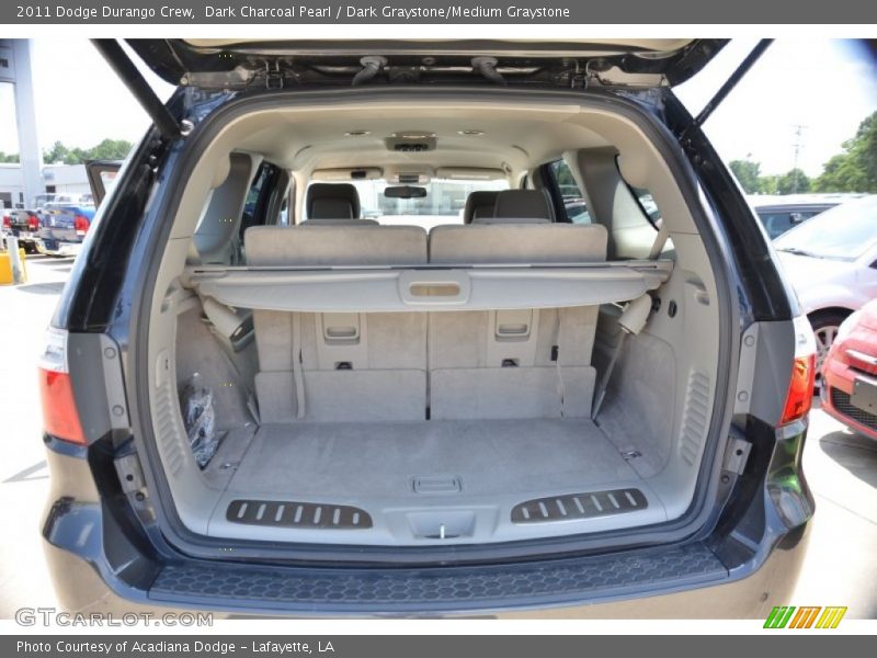 Dark Charcoal Pearl / Dark Graystone/Medium Graystone 2011 Dodge Durango Crew