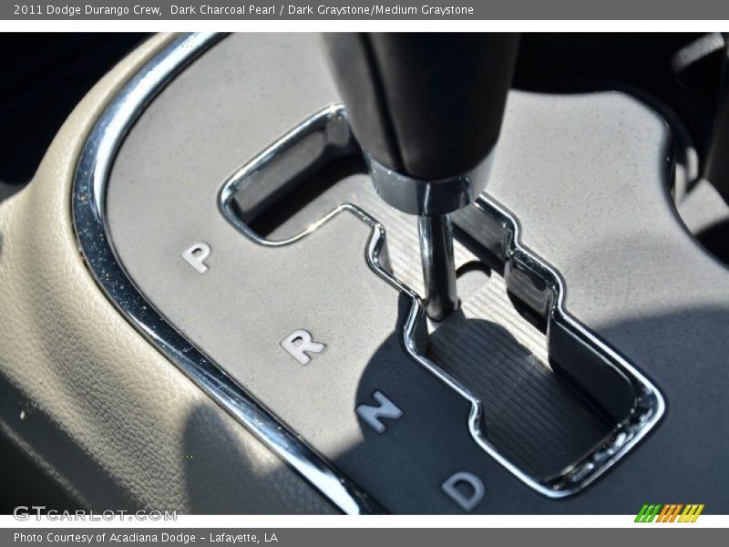 Dark Charcoal Pearl / Dark Graystone/Medium Graystone 2011 Dodge Durango Crew