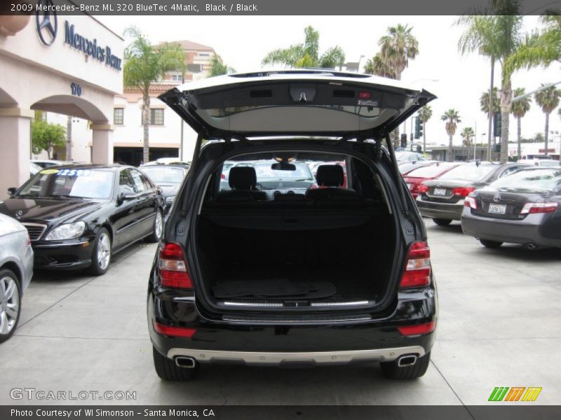 Black / Black 2009 Mercedes-Benz ML 320 BlueTec 4Matic