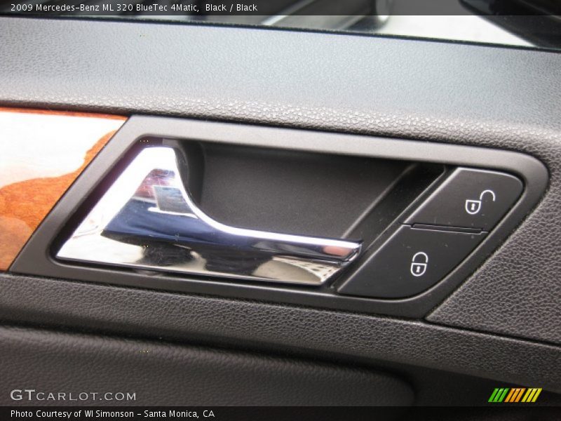 Black / Black 2009 Mercedes-Benz ML 320 BlueTec 4Matic