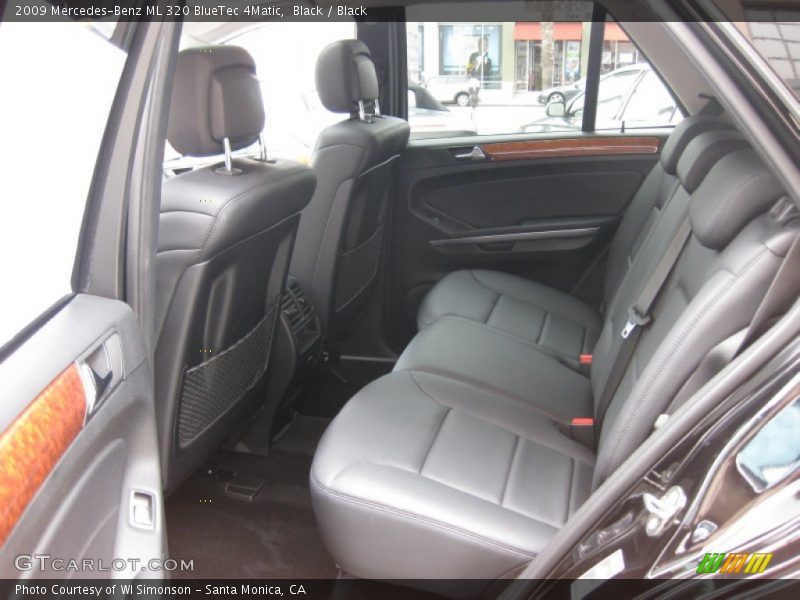 Black / Black 2009 Mercedes-Benz ML 320 BlueTec 4Matic