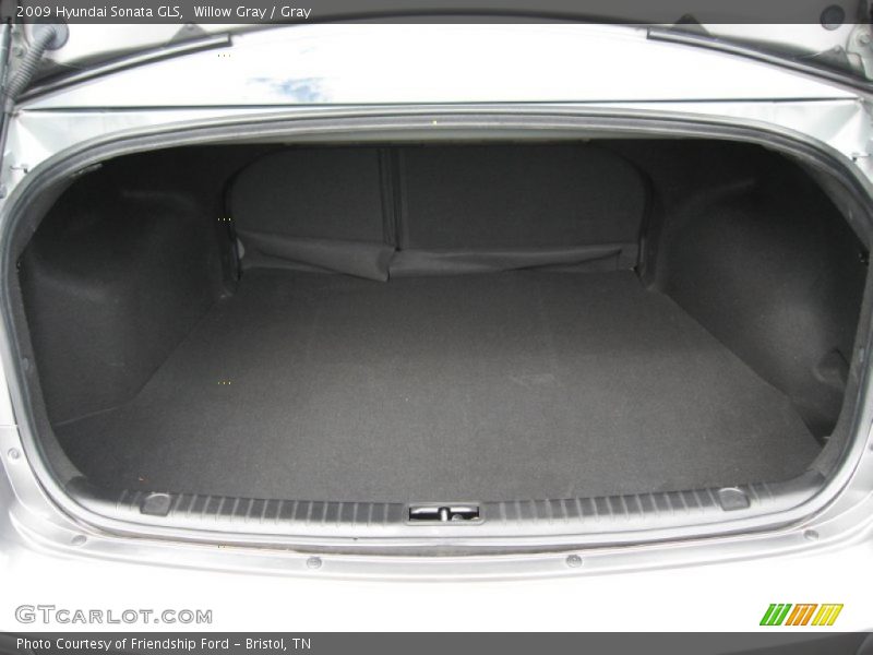 Willow Gray / Gray 2009 Hyundai Sonata GLS