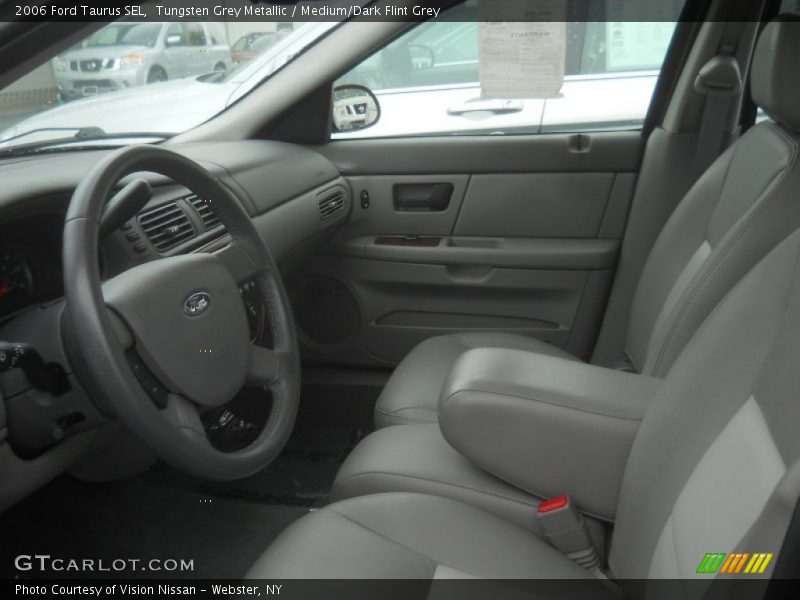 Tungsten Grey Metallic / Medium/Dark Flint Grey 2006 Ford Taurus SEL