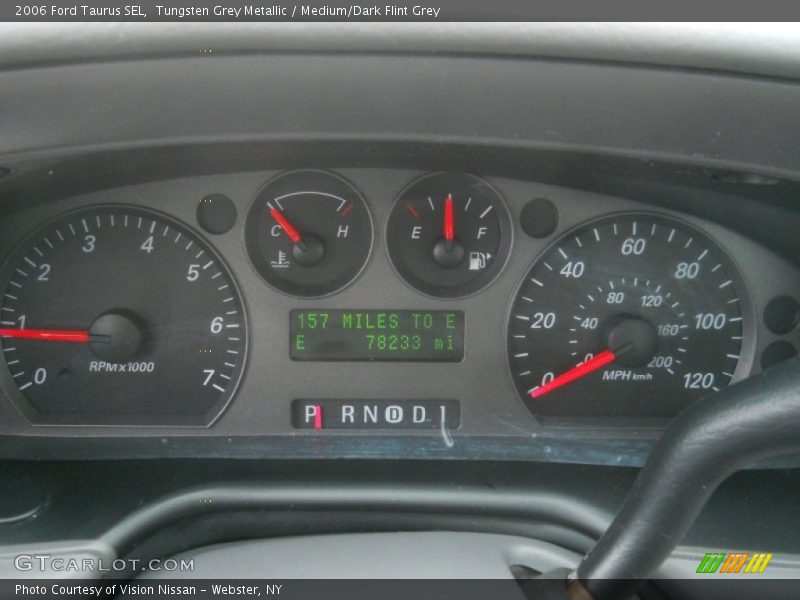 Tungsten Grey Metallic / Medium/Dark Flint Grey 2006 Ford Taurus SEL