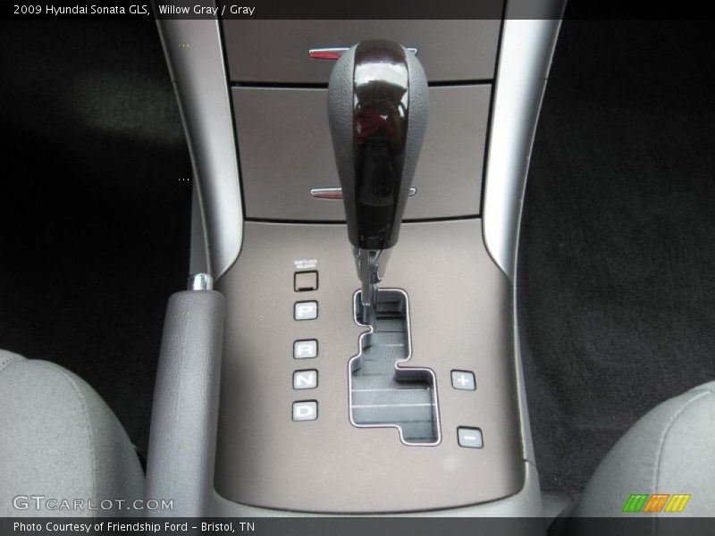 Willow Gray / Gray 2009 Hyundai Sonata GLS
