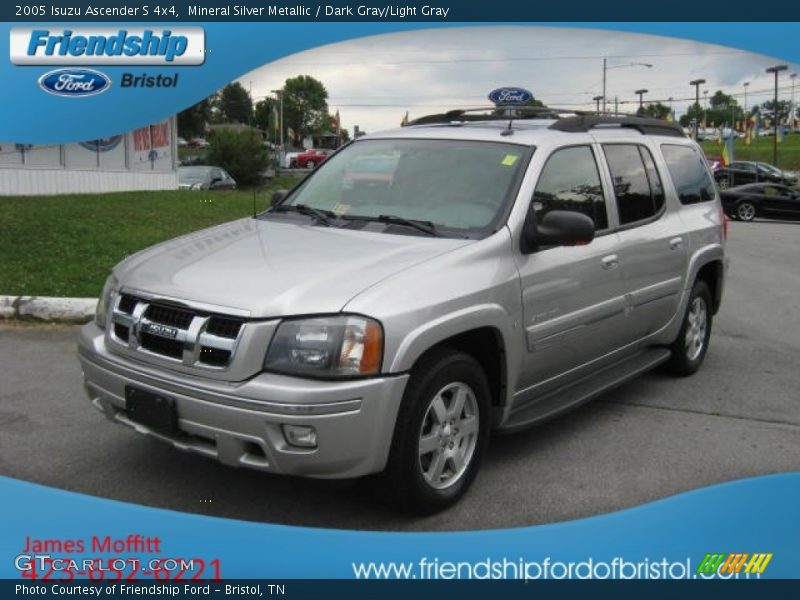 Mineral Silver Metallic / Dark Gray/Light Gray 2005 Isuzu Ascender S 4x4