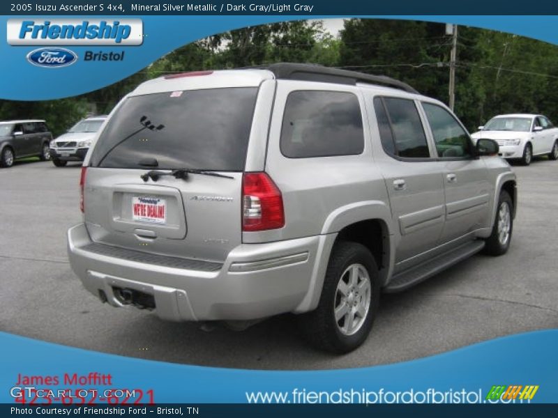 Mineral Silver Metallic / Dark Gray/Light Gray 2005 Isuzu Ascender S 4x4