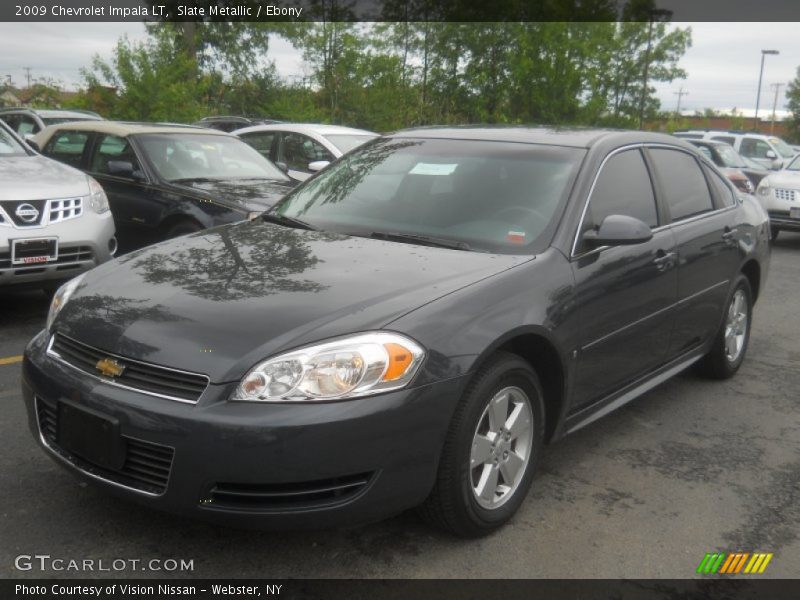 Slate Metallic / Ebony 2009 Chevrolet Impala LT