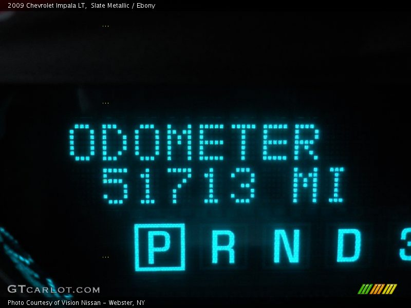 Slate Metallic / Ebony 2009 Chevrolet Impala LT