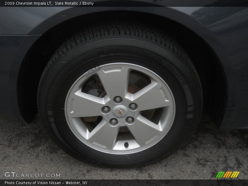 Slate Metallic / Ebony 2009 Chevrolet Impala LT