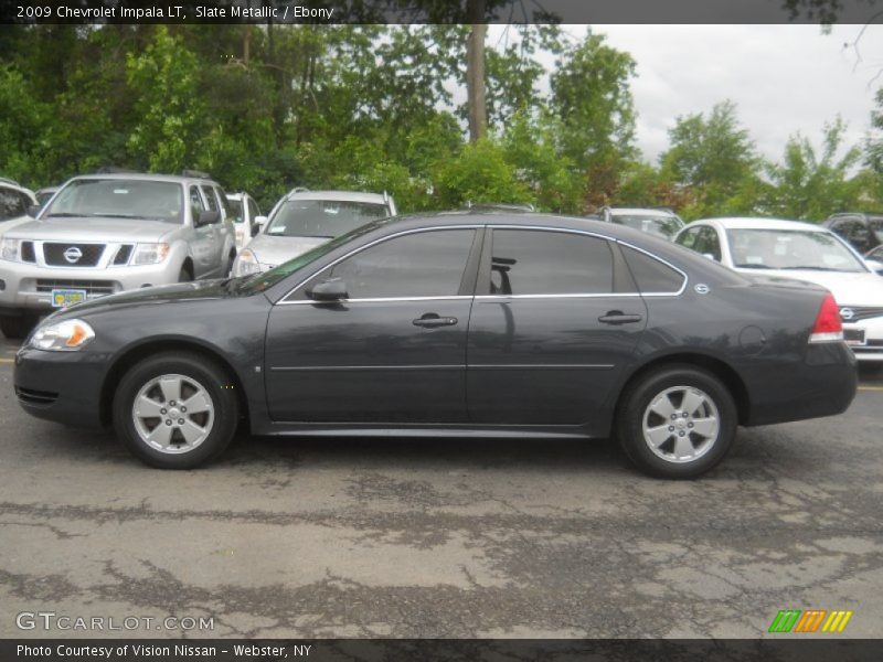 Slate Metallic / Ebony 2009 Chevrolet Impala LT