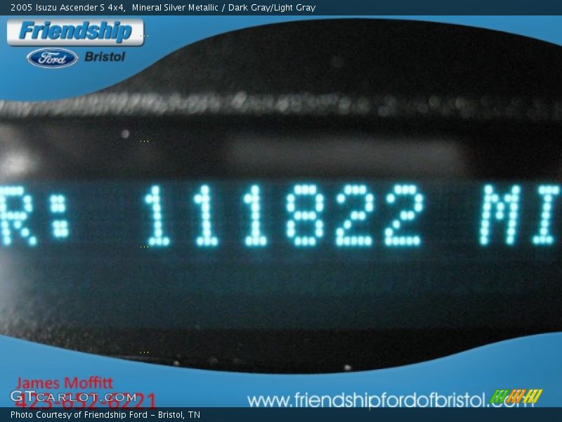 Mineral Silver Metallic / Dark Gray/Light Gray 2005 Isuzu Ascender S 4x4