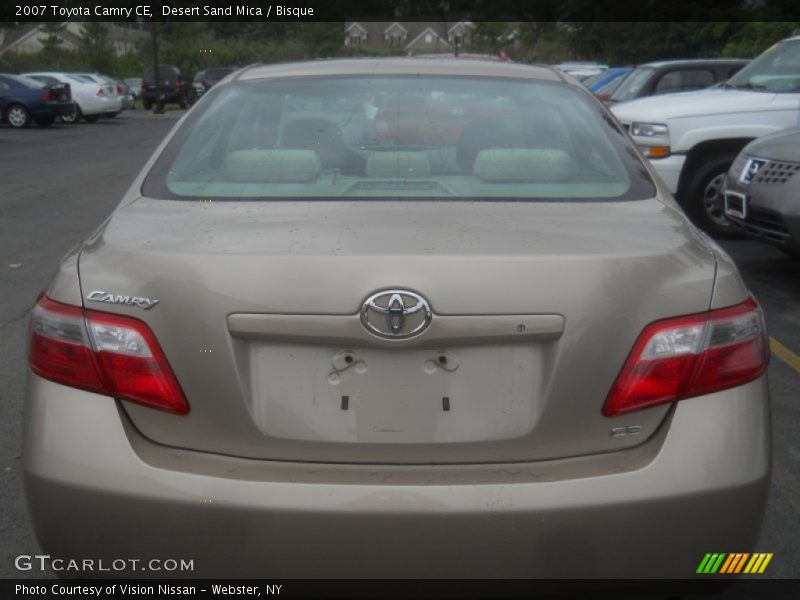 Desert Sand Mica / Bisque 2007 Toyota Camry CE