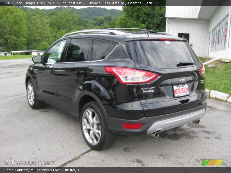 Tuxedo Black Metallic / Charcoal Black 2013 Ford Escape Titanium 2.0L EcoBoost 4WD