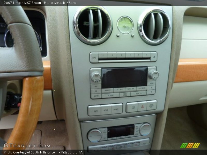 Merlot Metallic / Sand 2007 Lincoln MKZ Sedan