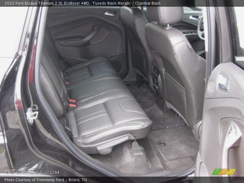  2013 Escape Titanium 2.0L EcoBoost 4WD Charcoal Black Interior