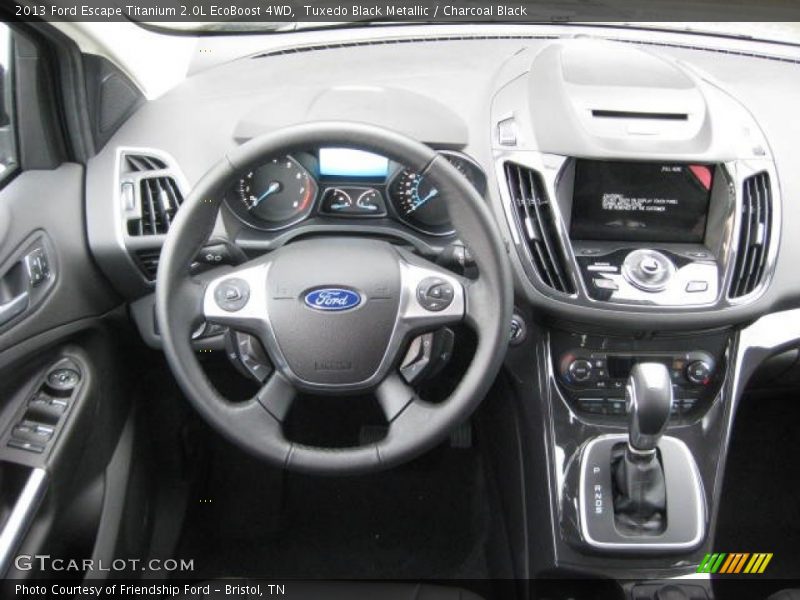Dashboard of 2013 Escape Titanium 2.0L EcoBoost 4WD