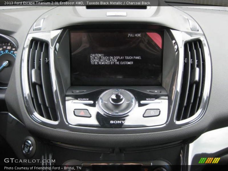 Controls of 2013 Escape Titanium 2.0L EcoBoost 4WD