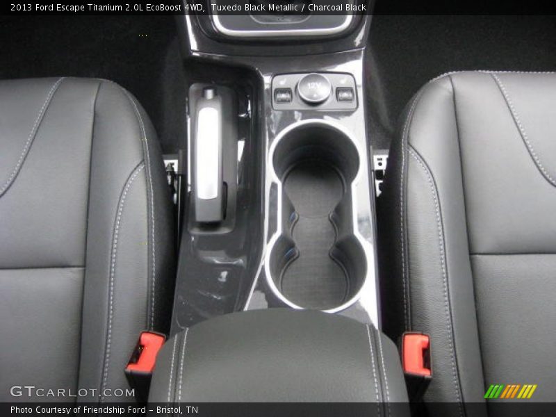 Tuxedo Black Metallic / Charcoal Black 2013 Ford Escape Titanium 2.0L EcoBoost 4WD