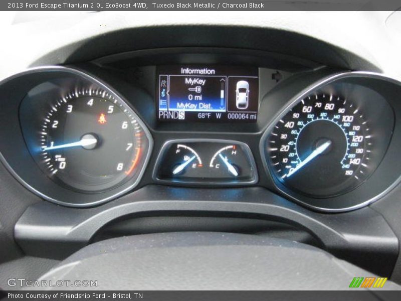  2013 Escape Titanium 2.0L EcoBoost 4WD Titanium 2.0L EcoBoost 4WD Gauges