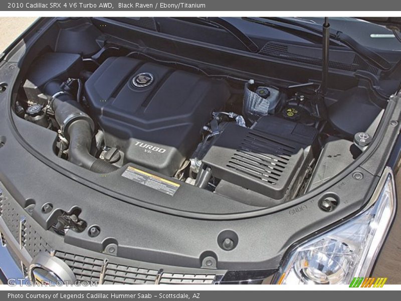 Black Raven / Ebony/Titanium 2010 Cadillac SRX 4 V6 Turbo AWD