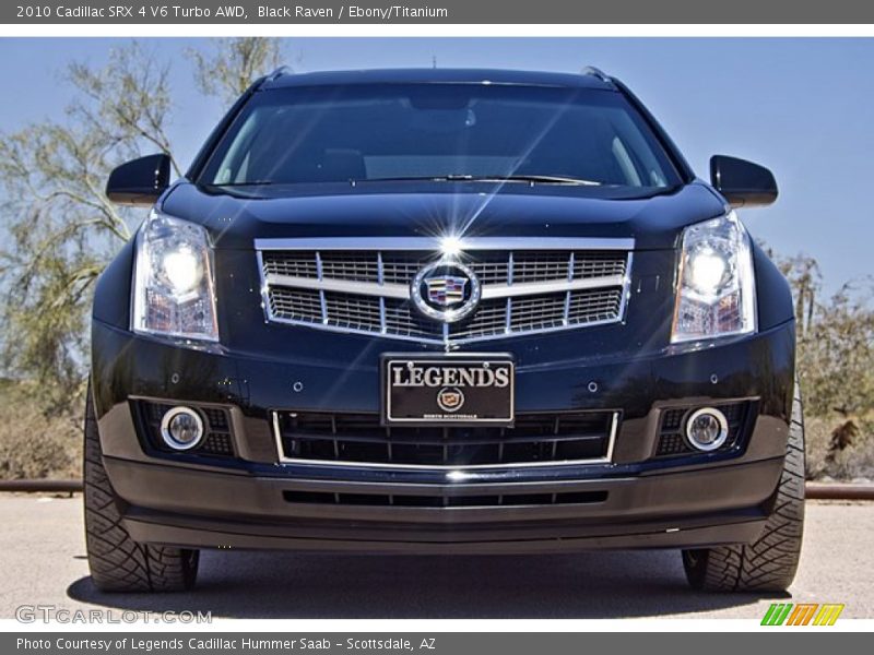 Black Raven / Ebony/Titanium 2010 Cadillac SRX 4 V6 Turbo AWD