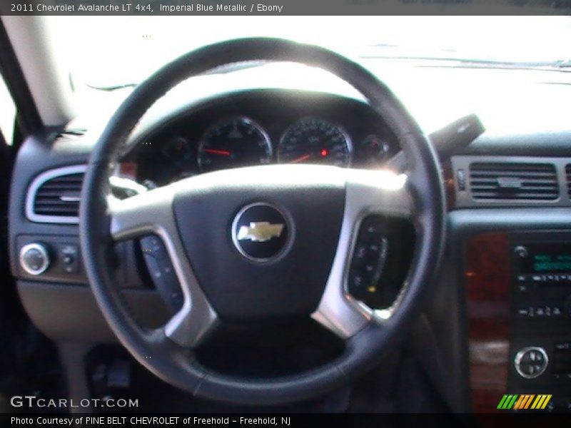 Imperial Blue Metallic / Ebony 2011 Chevrolet Avalanche LT 4x4