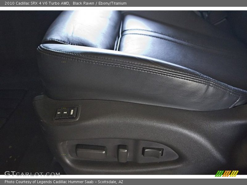 Black Raven / Ebony/Titanium 2010 Cadillac SRX 4 V6 Turbo AWD