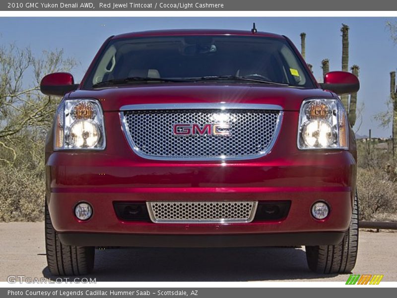 Red Jewel Tintcoat / Cocoa/Light Cashmere 2010 GMC Yukon Denali AWD
