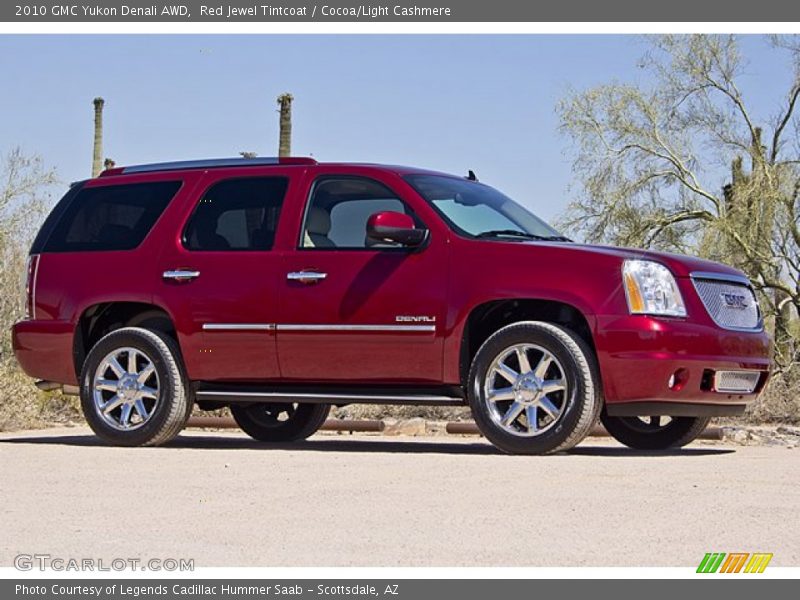  2010 Yukon Denali AWD Red Jewel Tintcoat