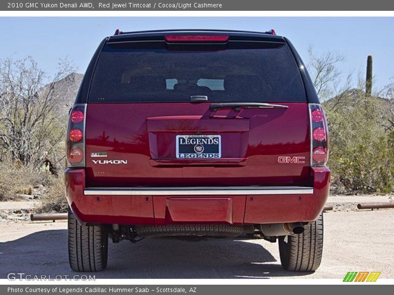 Red Jewel Tintcoat / Cocoa/Light Cashmere 2010 GMC Yukon Denali AWD