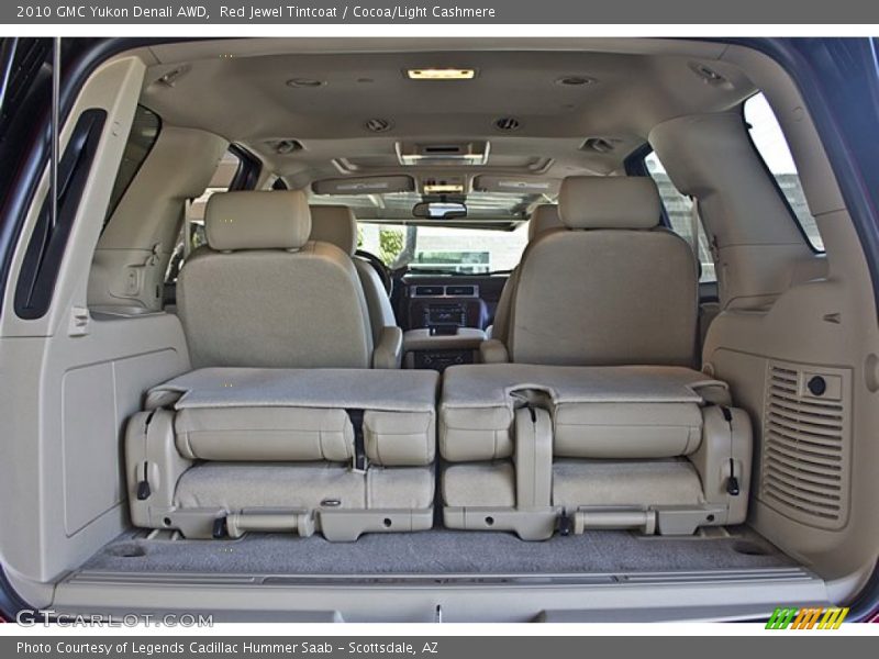 Red Jewel Tintcoat / Cocoa/Light Cashmere 2010 GMC Yukon Denali AWD