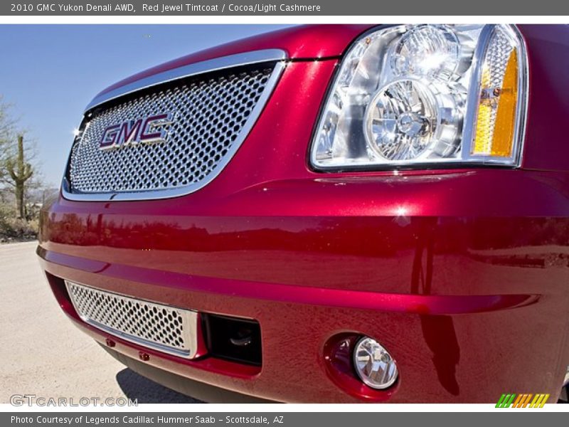 Red Jewel Tintcoat / Cocoa/Light Cashmere 2010 GMC Yukon Denali AWD