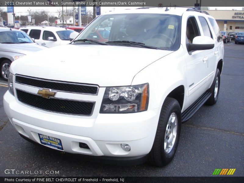 Summit White / Light Cashmere/Dark Cashmere 2011 Chevrolet Tahoe LT 4x4