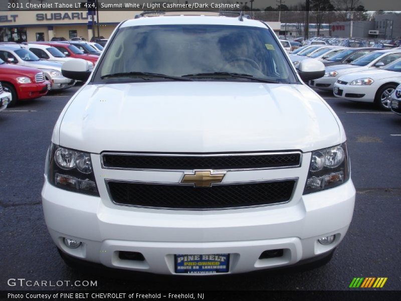 Summit White / Light Cashmere/Dark Cashmere 2011 Chevrolet Tahoe LT 4x4
