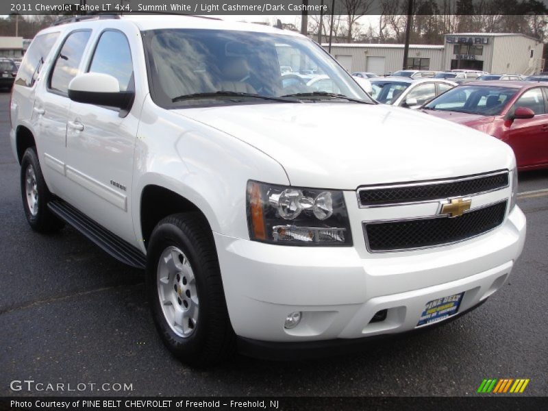 Summit White / Light Cashmere/Dark Cashmere 2011 Chevrolet Tahoe LT 4x4