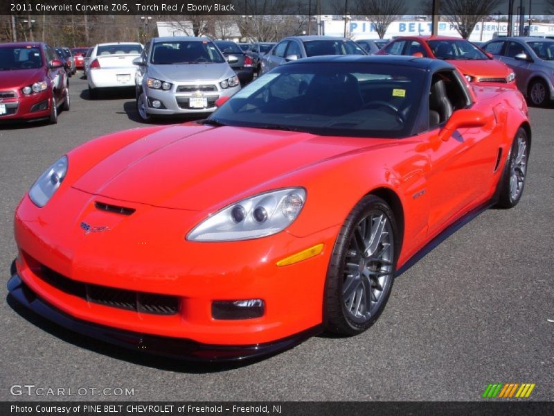Front 3/4 View of 2011 Corvette Z06