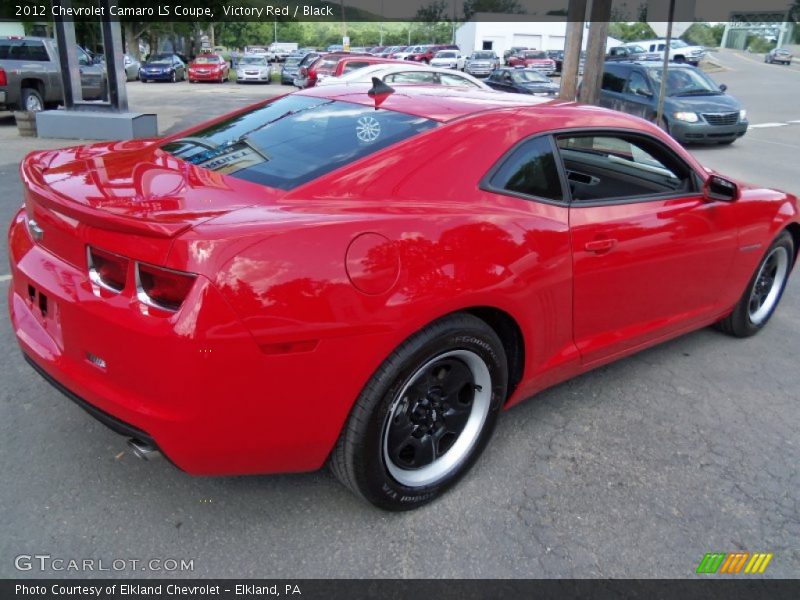 Victory Red / Black 2012 Chevrolet Camaro LS Coupe