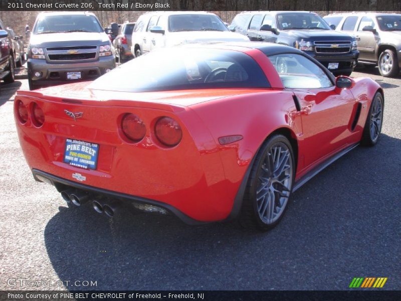 Torch Red / Ebony Black 2011 Chevrolet Corvette Z06