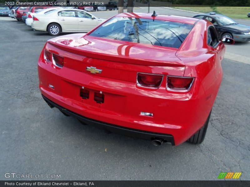 Victory Red / Black 2012 Chevrolet Camaro LS Coupe