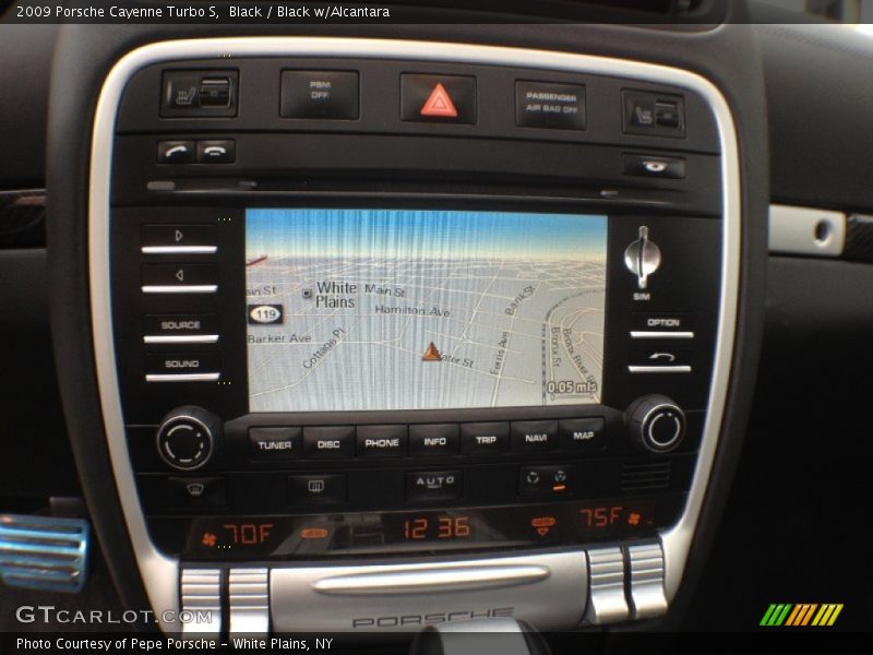 Navigation of 2009 Cayenne Turbo S