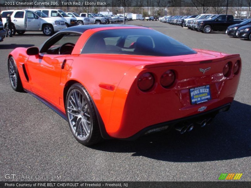 Torch Red / Ebony Black 2011 Chevrolet Corvette Z06